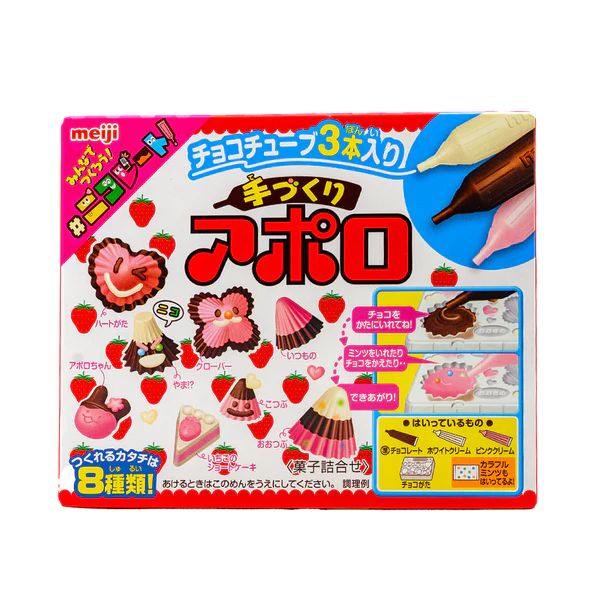 Meiji Diy Apollo Strawberry Chocolate 30 g