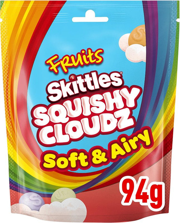 Skittles Squishy Cloudz Fruits Soft & Airy 94 g