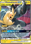 Pikachu & Zekrom GX (TEU 33)