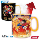 ONE PIECE Mug Heat Change 460 ml Luffy & Sabo