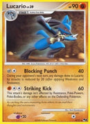 Lucario Lv.39 (POP8 2)ENG HOLO NM