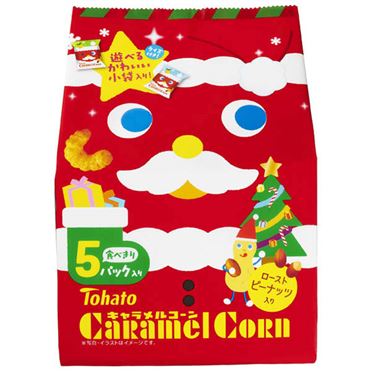 Tohato Caramel Corn Xmas Design