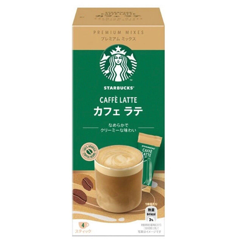 Starbucks Premium Mix Caffe Latte 4 Sticks 56g