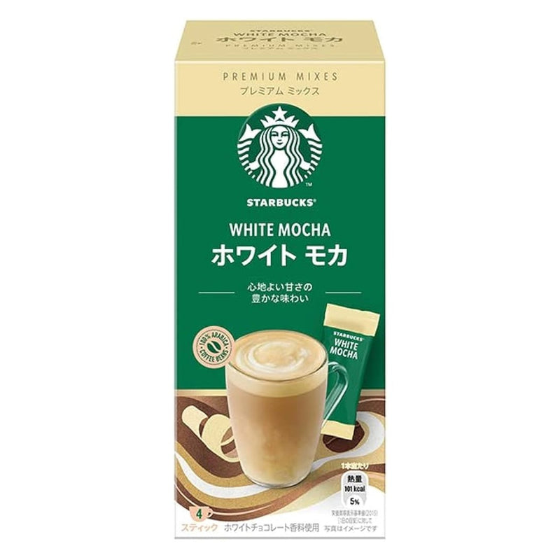 Starbucks Premium Mix White Mocha 4 Sticks 88g