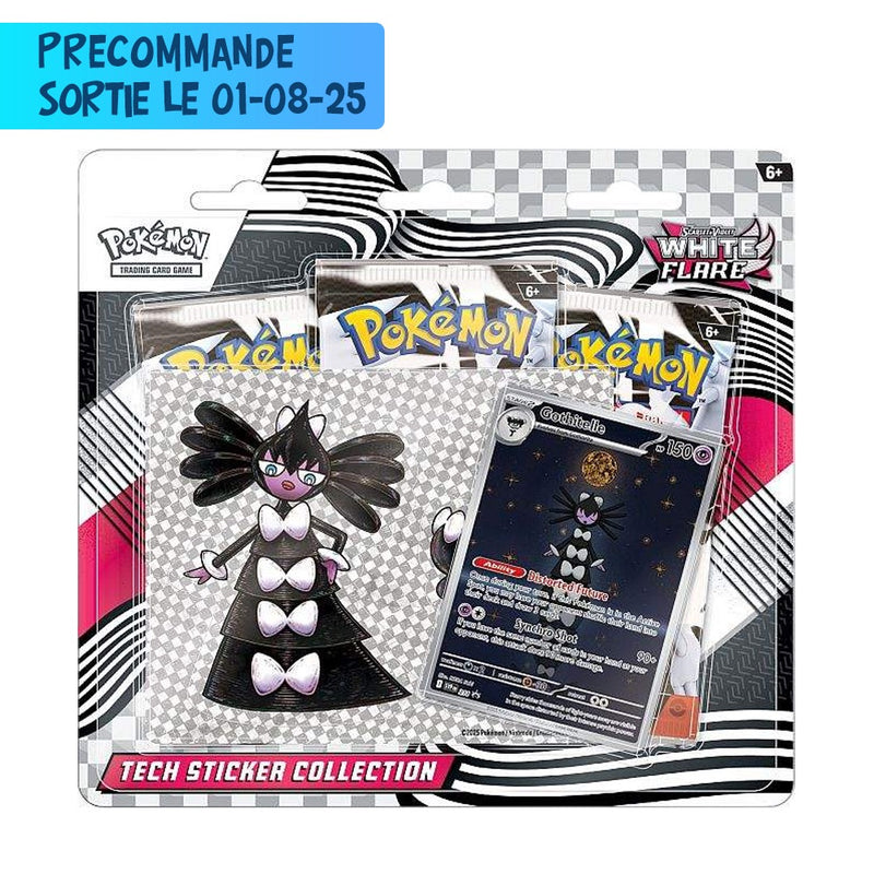 Pokemon SV 10.5  Tech Sticker Box White Flare EN