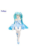 Hatsune Miku statuette PVC Noodle Stopper Flower Fairy Nemophila Pail Blue Color Ver. 15 cm