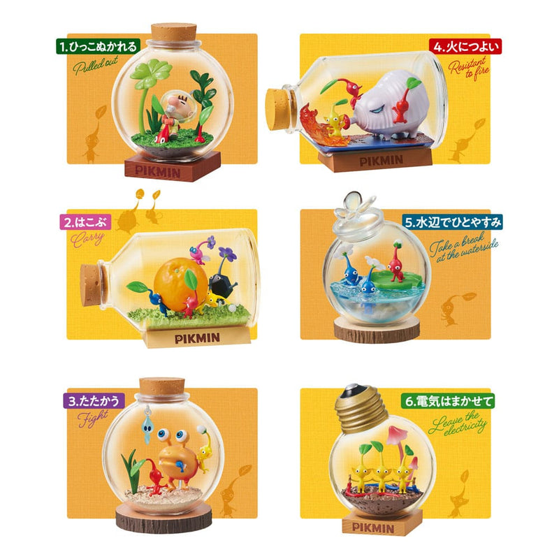 Pikmin Assortment Terrarium figurines collection 6 cm