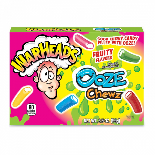 WARHEADS OOZE CHEWS 99G