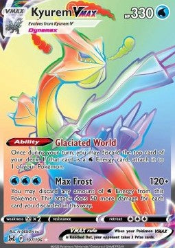 Kyurem VMAX (LOR 197) FR Played