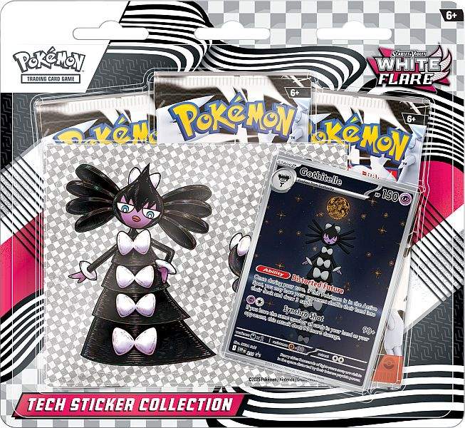 Pokemon SV 10.5  Tech Sticker Box White Flare EN