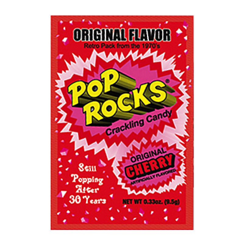 Pop Rocks Crackling Candy Cherry 9.5 g