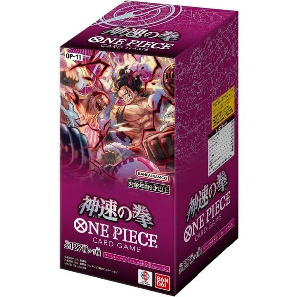 One PieceTcg - Display Light Speed Fist - OP-11 - Jp