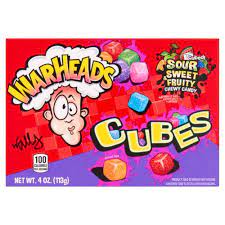 WARHEADS CHEWY CUBES 113G
