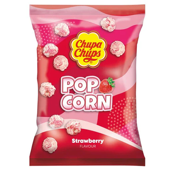 Chupa Chups Popcorn Strawberry 110g