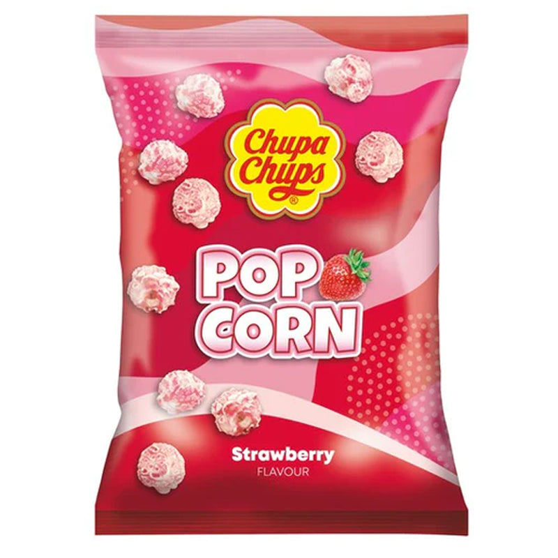 Chupa Chups Popcorn Strawberry 110g