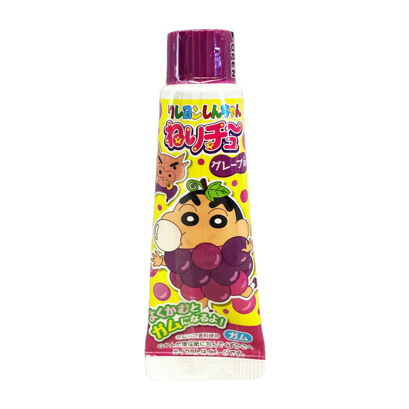 Heart Crayon Shin Chan Squeeze Chewing Gum Grape 30 g