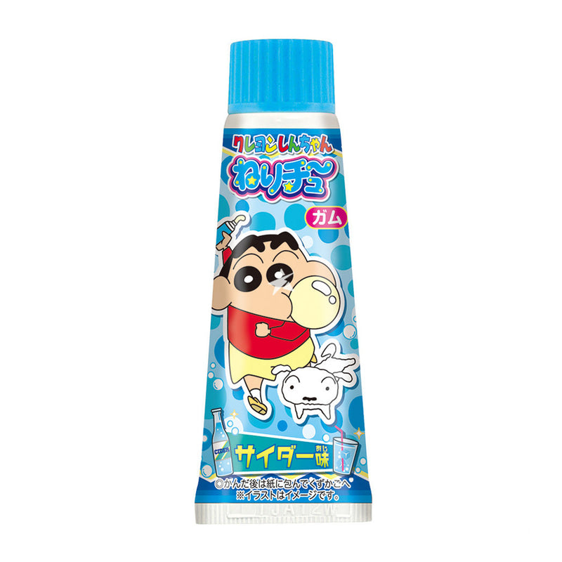Heart Crayon Shin Chan Squeeze Chewing Gum Soda Flavour 30 g