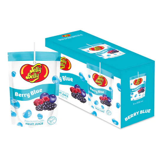 Jelly Belly Berry Blue Pouch Drink 200 Ml