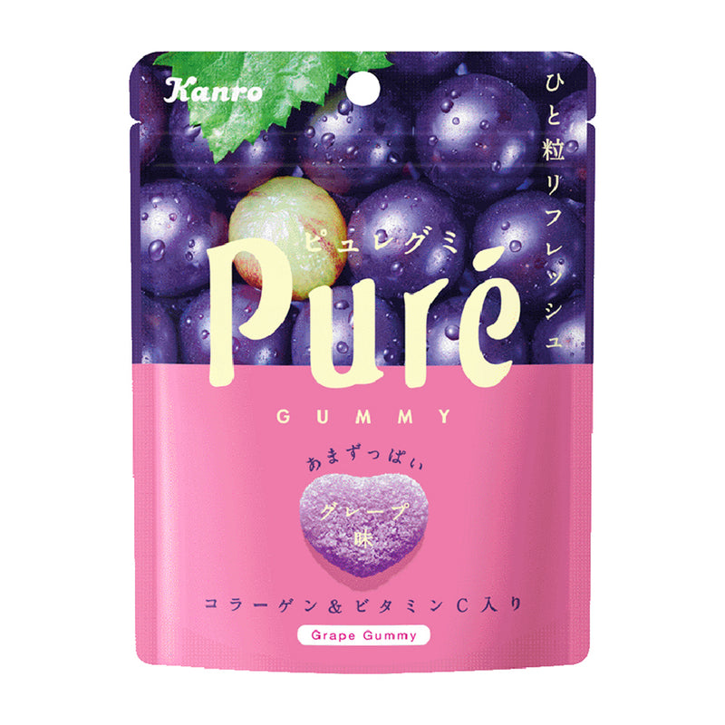 Kanro Puré Grape 56 g