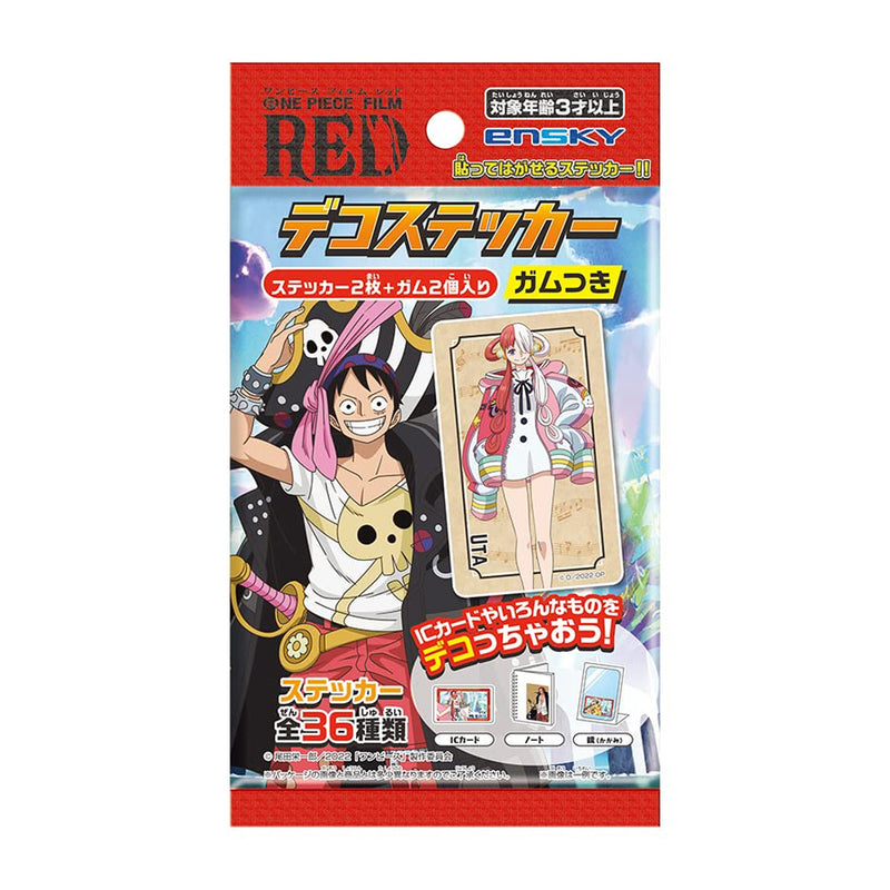 One Piece Deco-Stickers Gum