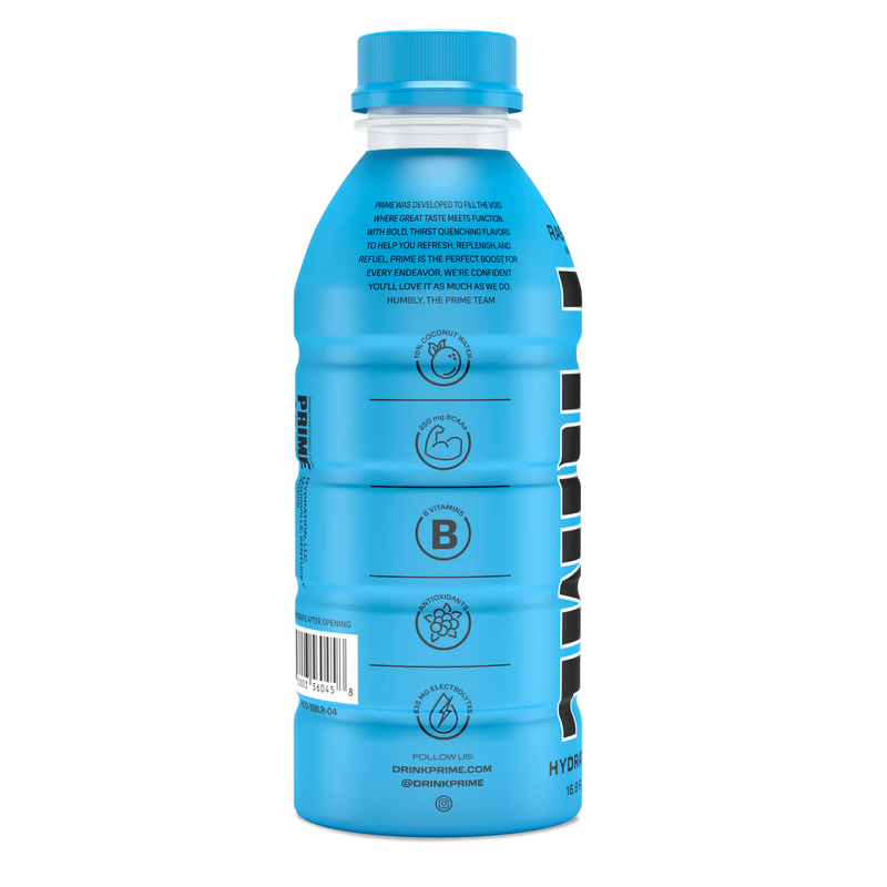 Prime Hydratation Drink Blue Raspberry 500 ml
