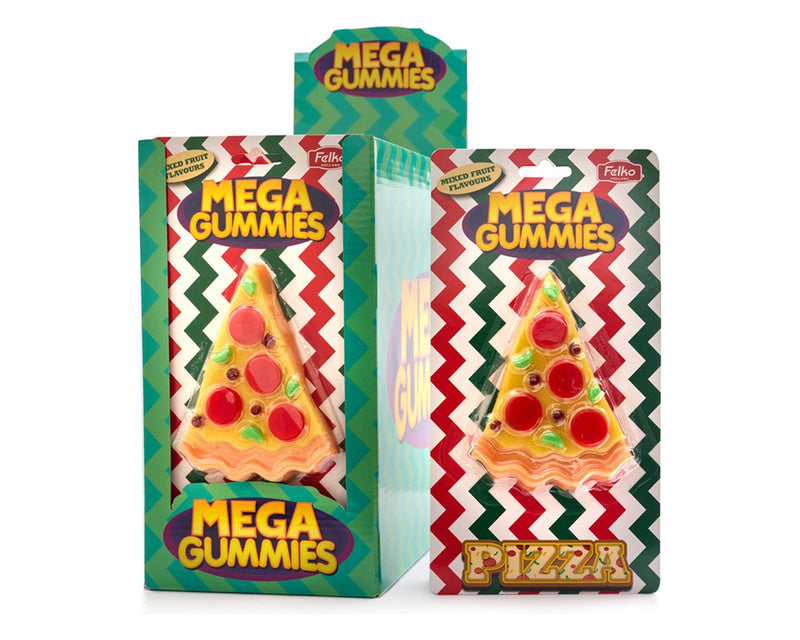 Mega Gummies Pizza Slice 120 gr
