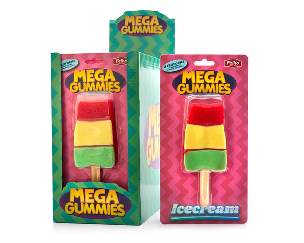 Mega Gummies Ice Cream 120 gr