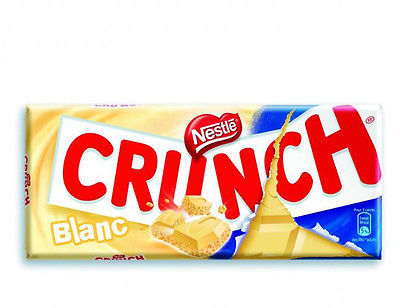 Nestle Crunch Tablet White Milk 100 gr