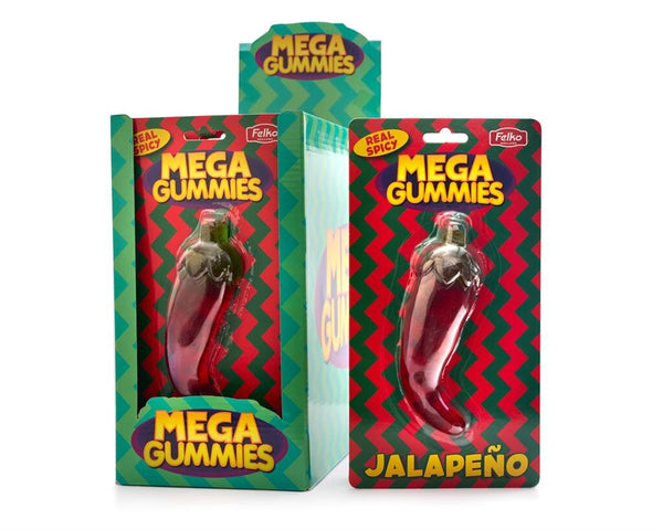 Mega Gummies Jalapeno Pepper 120 gr