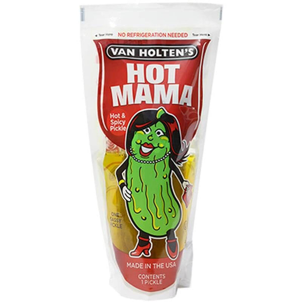 VAN HOLTEN'S HOT MAMA HOT & SPICY PICKLE KING SIZE 196G
