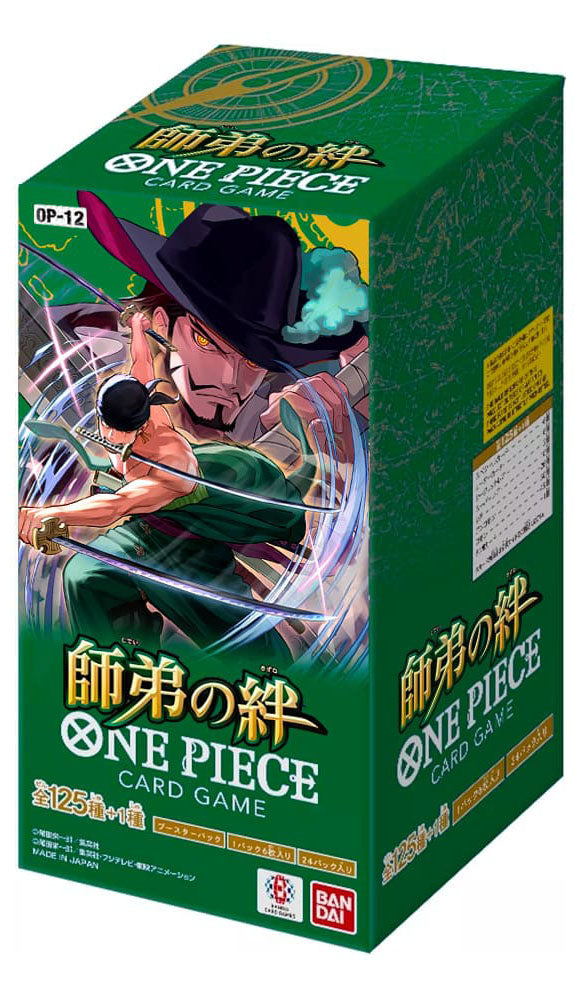 One Piece Trading Card Game Display boosters Legacy Of The Master  OP 12  JAP