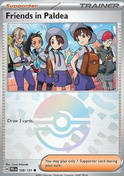 Amis de Paldea (xPRE 109) Pokeball FR