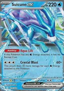 Suicune ex (CLB 010) ENG