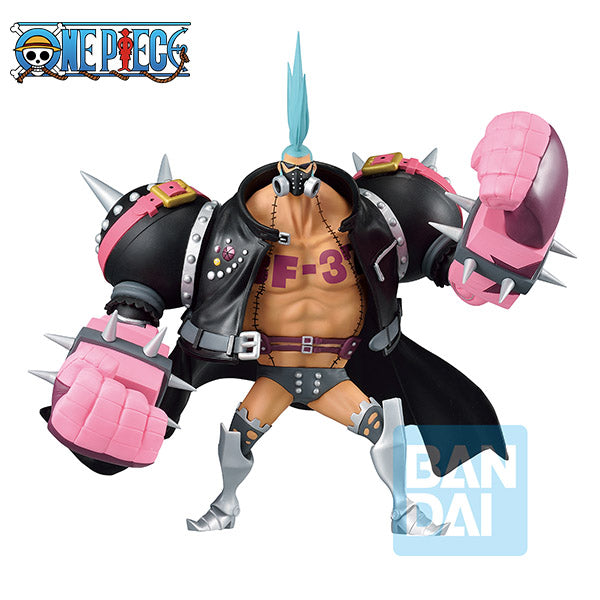 One Piece Film Red Figurine Ichibansho Franky More Beat 18cm