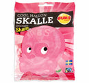 Bubs Godis Cool Foam Skulls Raspberry  90g