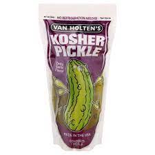 VAN HOLTEN'S KOSHER GARLIC PICKLE JUMBO 140G
