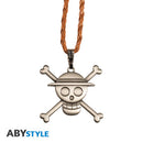 ONE PIECE - Collier avec pendentif 3D Skull