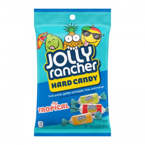 Jolly Rancher Tropical Hard Candy 184 gr