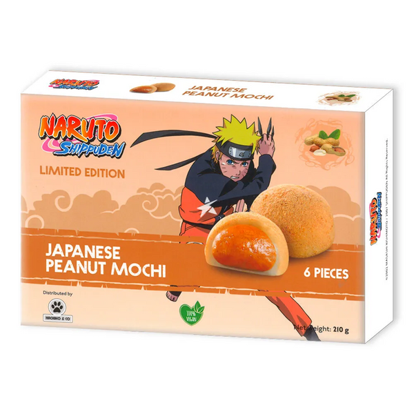 Naruto Japanese Peanut Mochi Limited Edition 210 g 6 pcs