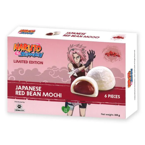 Naruto Japanese Red Bean Mochi Limited Edition 210 g 6 pcs
