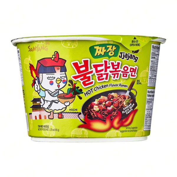 Samyang Jjajang Hot Chicken Ramen Bowl 105 g