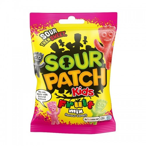 Sour Patch Kids Fruit Mix Pouch 140 g